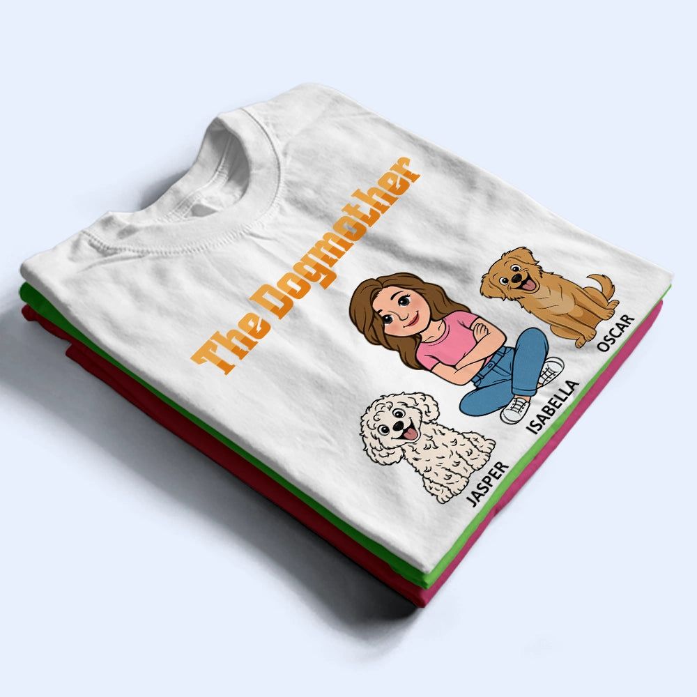Retro Style The Dogfather Catfather - Personalized T Shirt