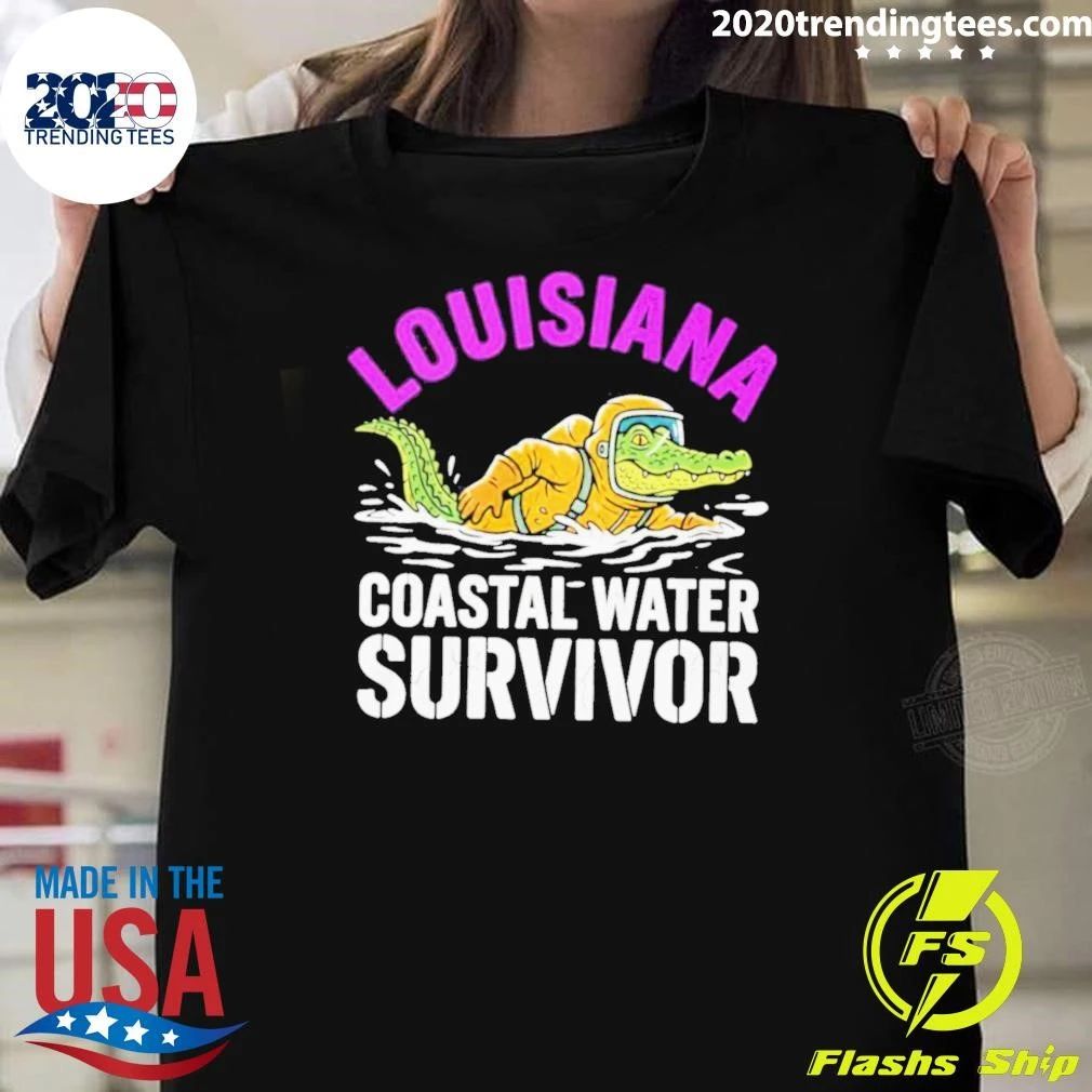 Louisiana Coastal Water Vibrio Survivor Shirt
