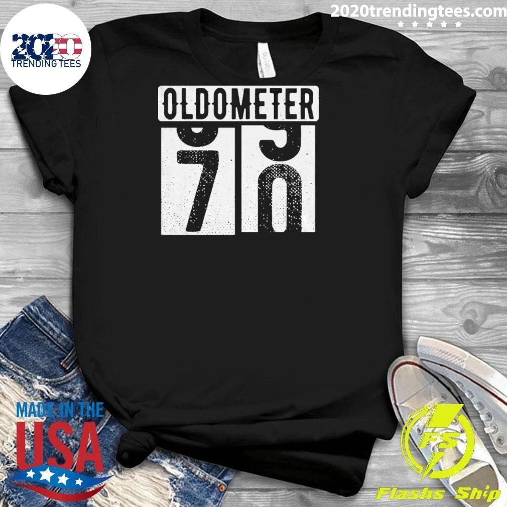 Oldometer 70 Born In 1956 Shirt