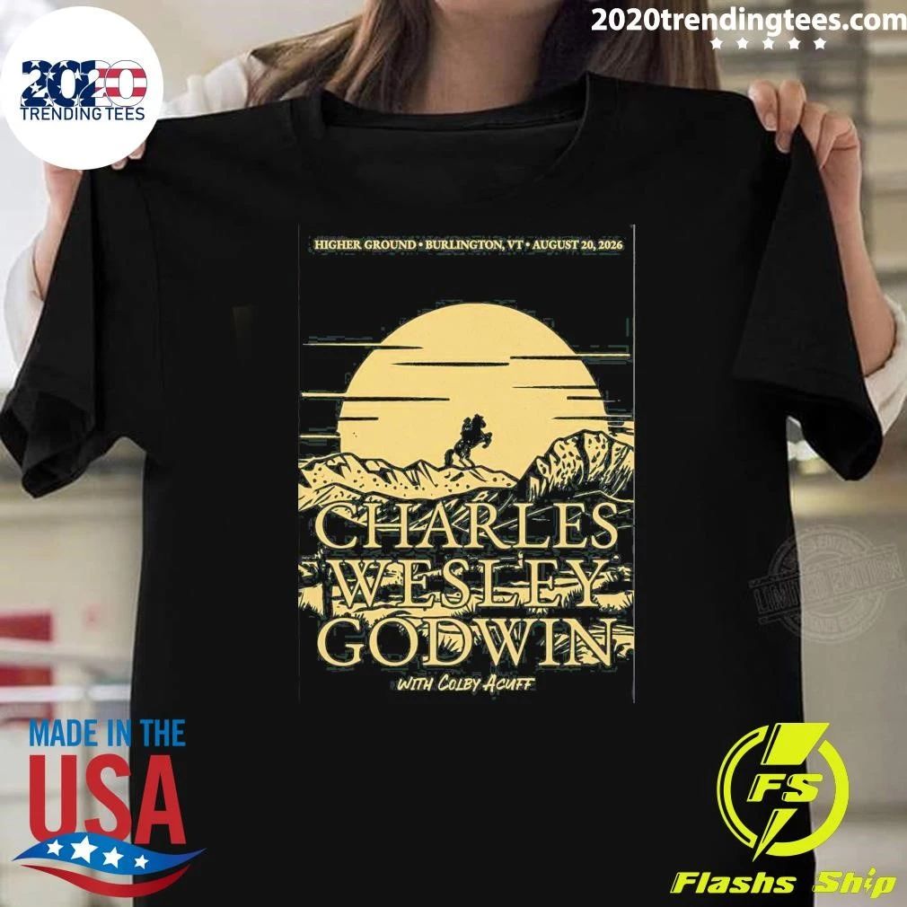 Charles Wesley Godwin August 20 2026 South Burlington VT Shirt