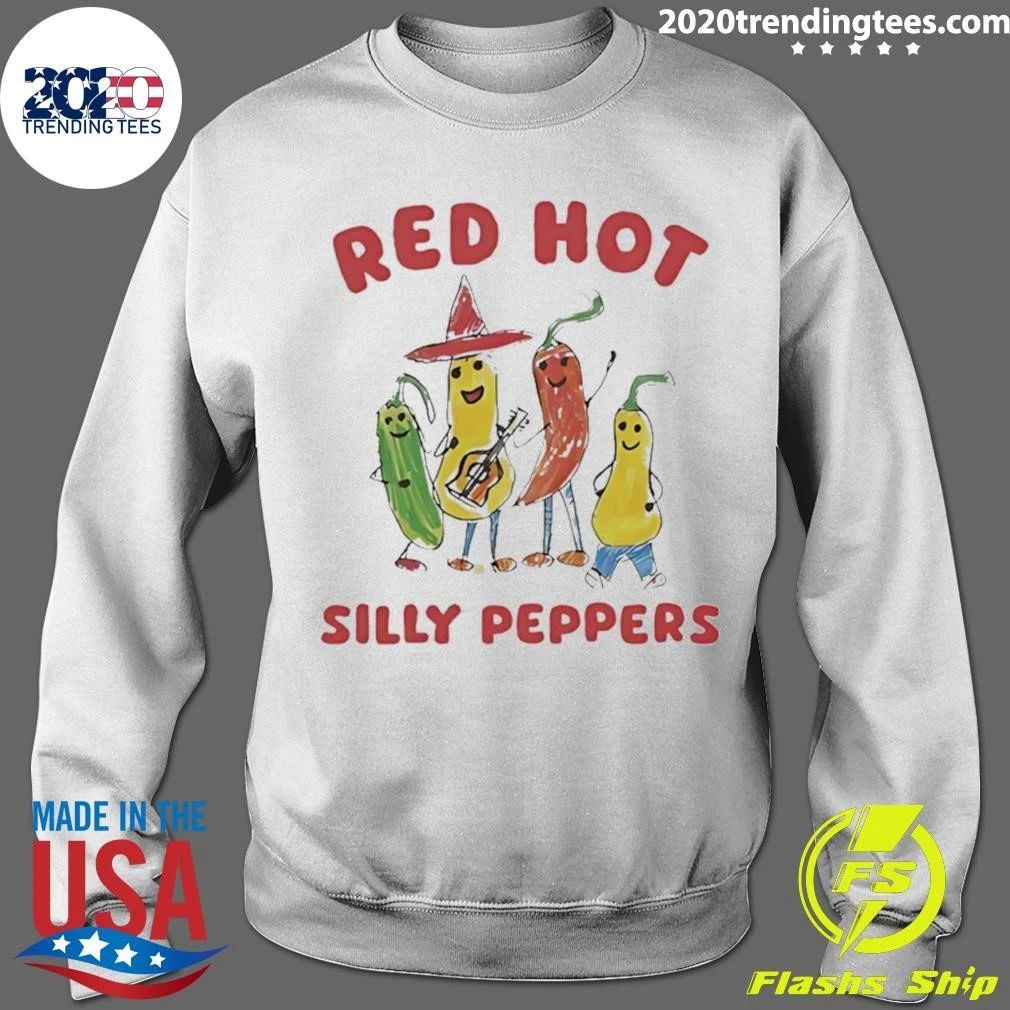 Red Hot Silly Peppers funny vegetable Shirt