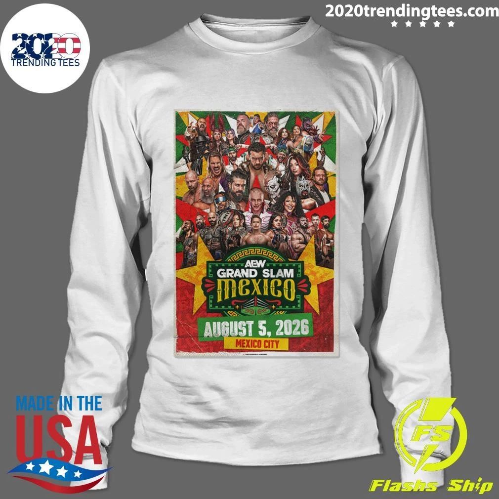 AEW Grand Slam Mexico August 5, 2026 Shirt