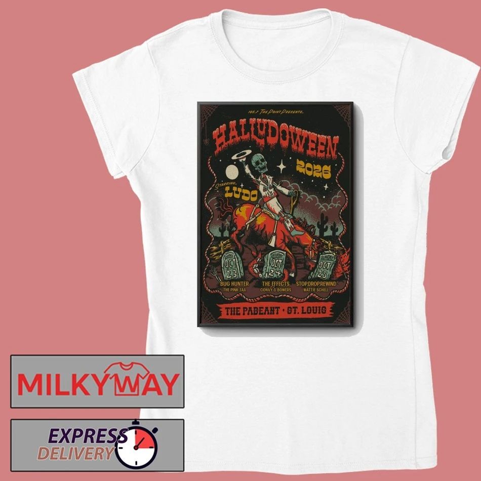 HalLUDOween Oct 23 2026 At The Pageant in St. Louis MO Poster shirt