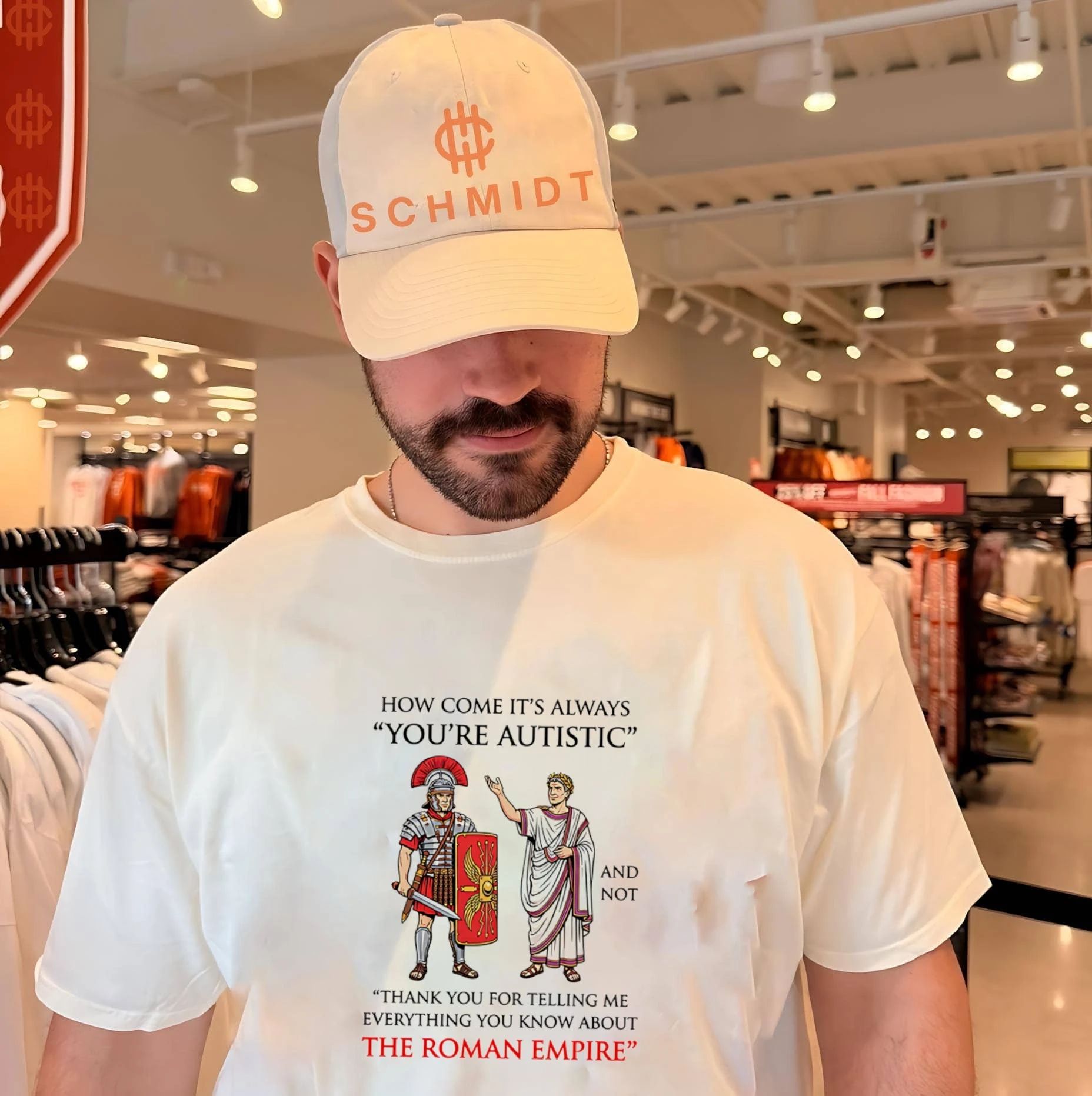 How come it’s always You’re Autistic and not Thank you for telling me everything you know about the Roman Empire shirt