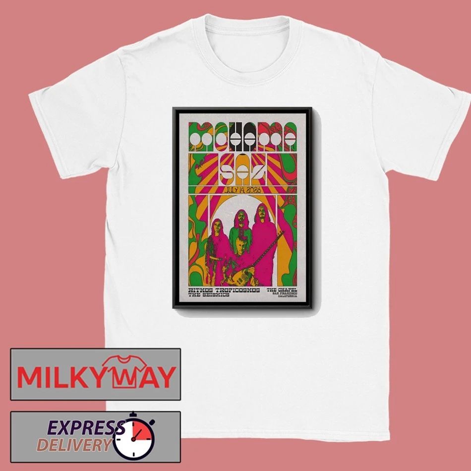 MOHAMA SAZ At The Chapel On Jul 14 2026 Poster shirt