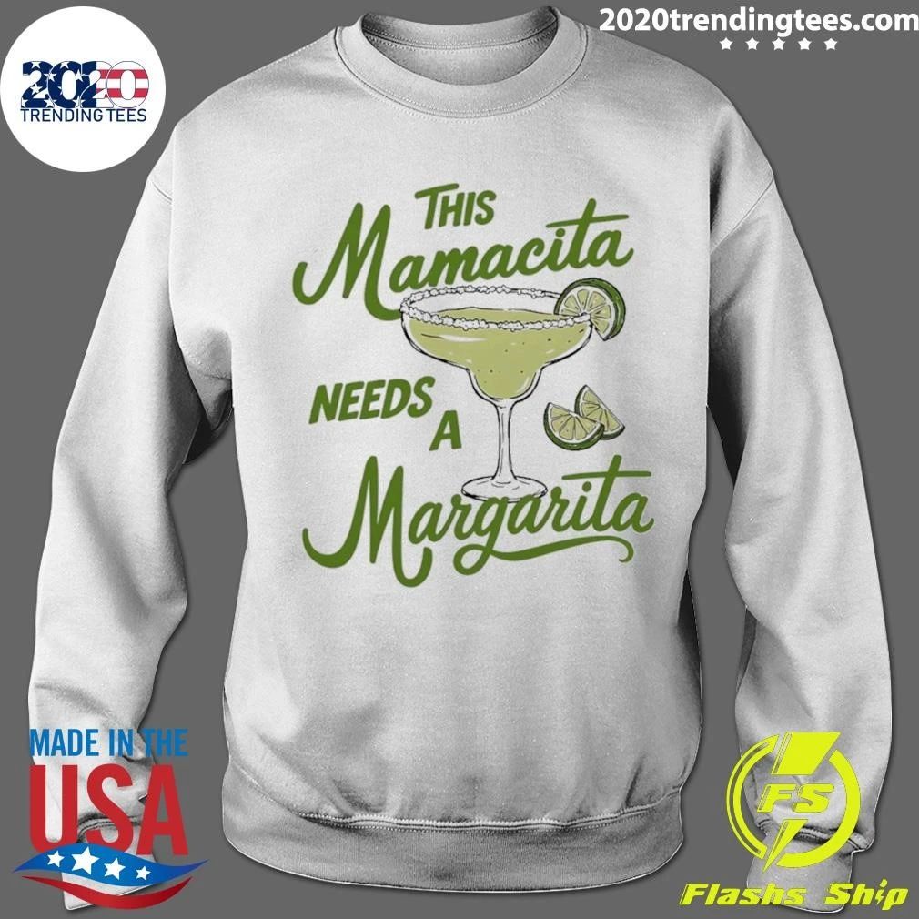 This Mamacita Needs A Margarita Cocktail Tee Shirt