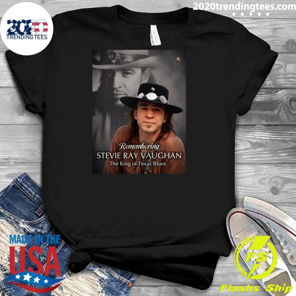 Remembering Stevie Ray Vaughan The King of Texas Blues Shirt