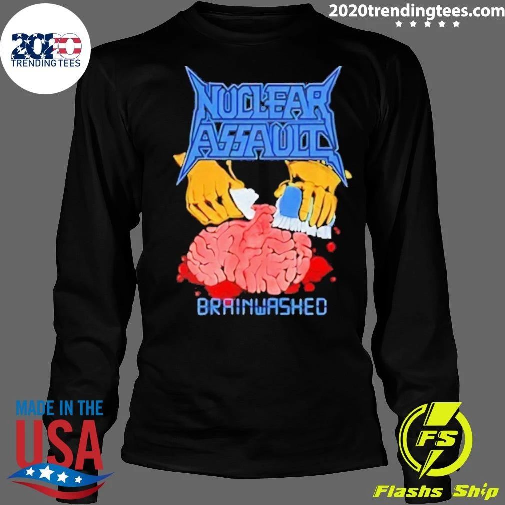 Nuclear Assault Brainwashed Thrash Metal Shirt