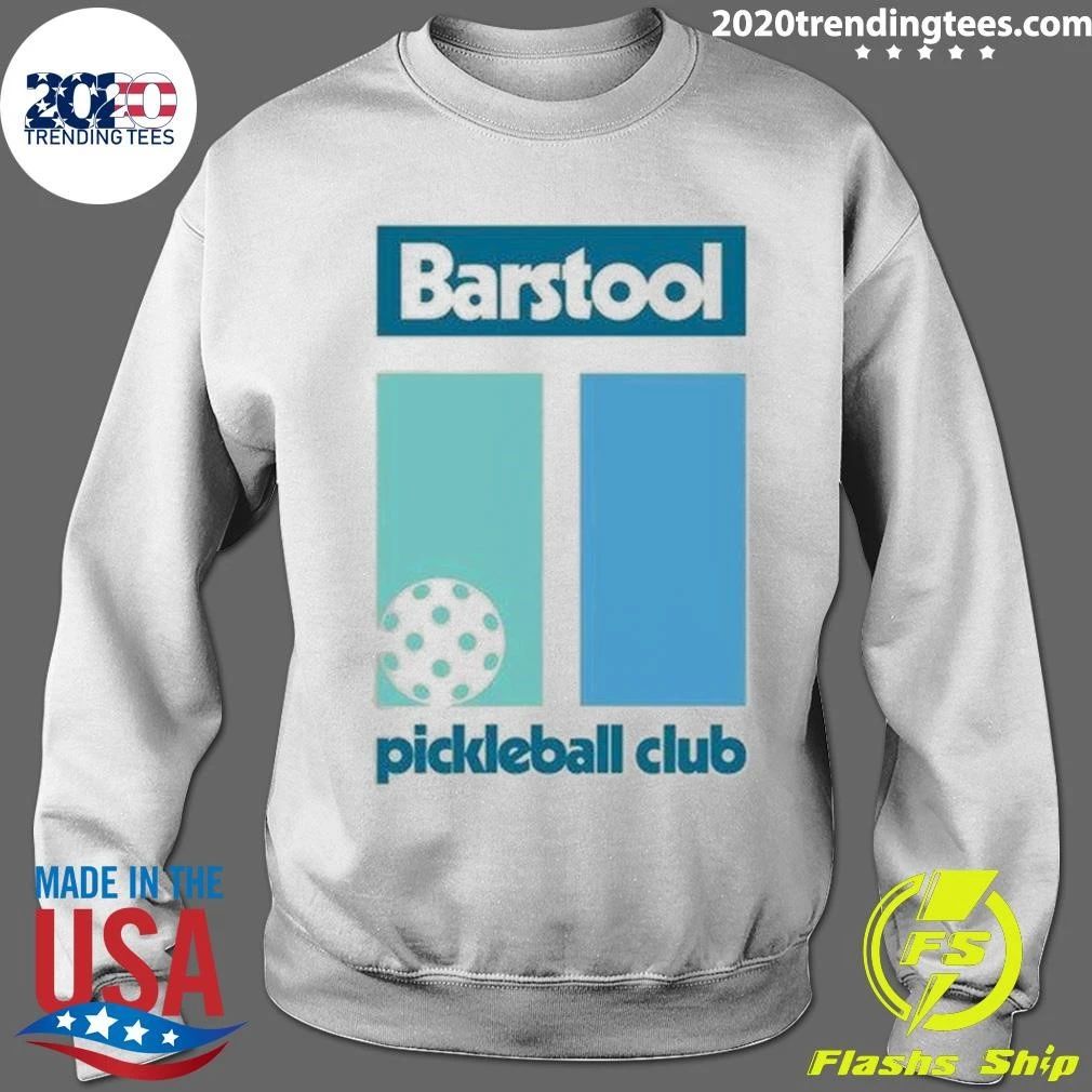 Barstool Pickleball Club Retro Tee Shirt