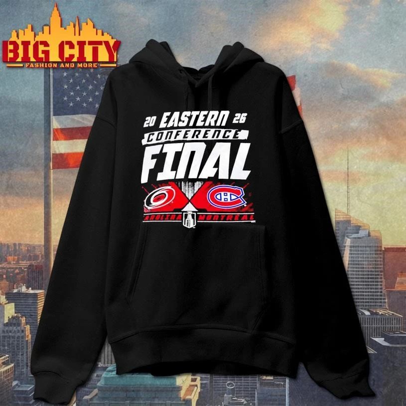 Carolina Hurricanes vs Montreal Canadiens Eastern Conference Final 2026 T Shirt