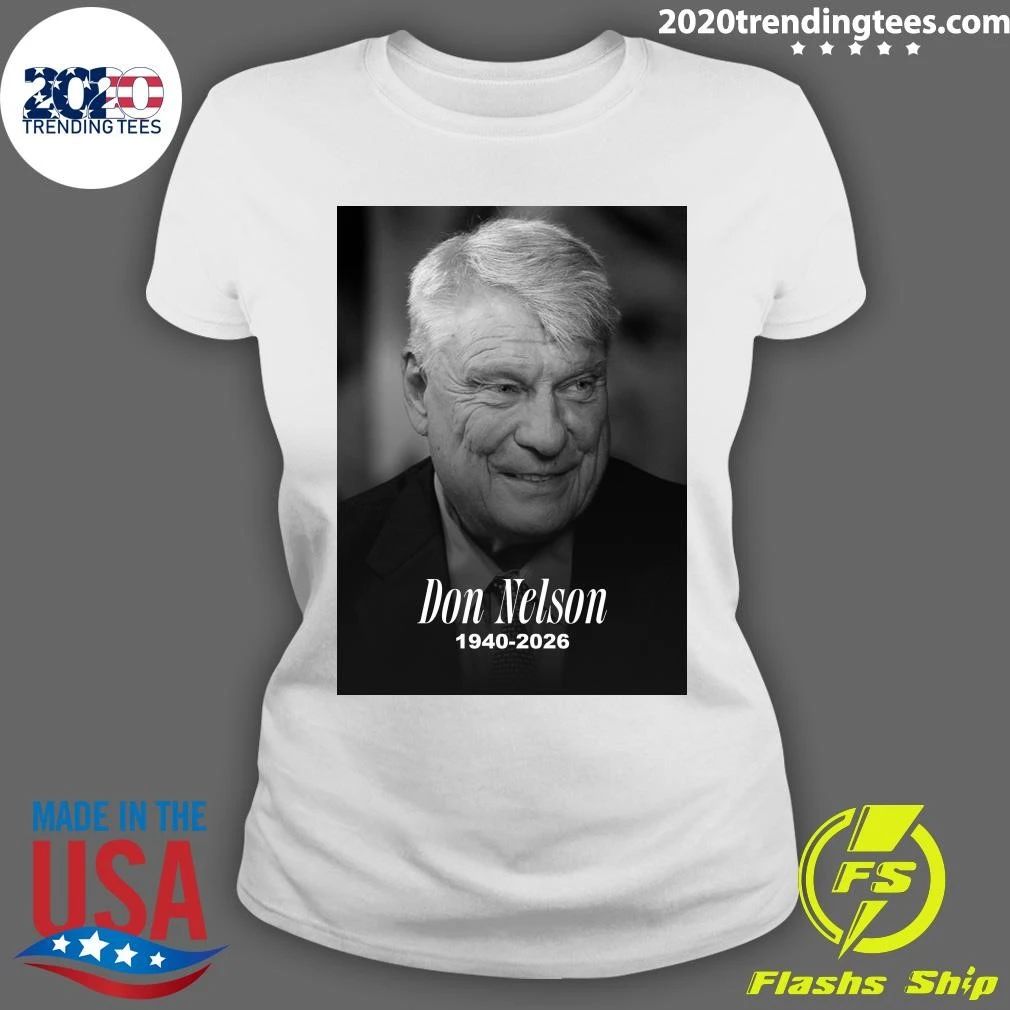 Former Coach Of The Milwaukee Bucks, Don Nelson From 1976 To 1988 Has Passed Away. Rip Shirt