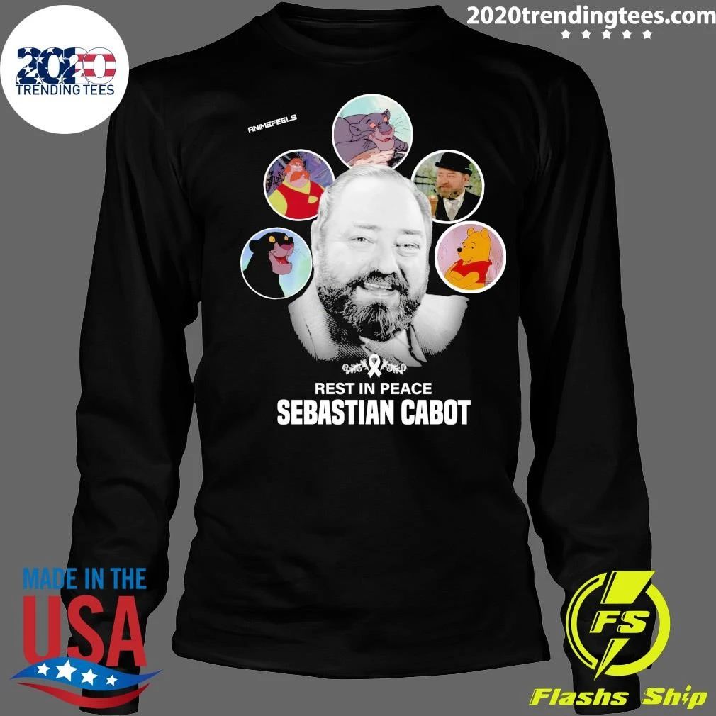 Rest In Peace Sebastian Cabot Shirt