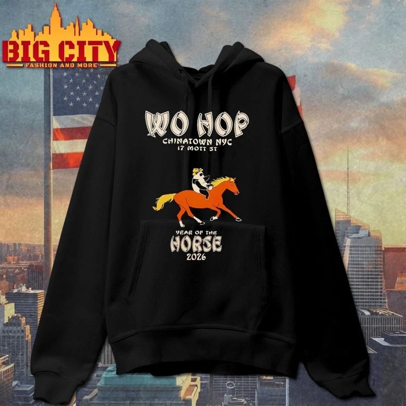 Wo Hop Chinatown NYC Year Of The Horse 2026 T-shirt