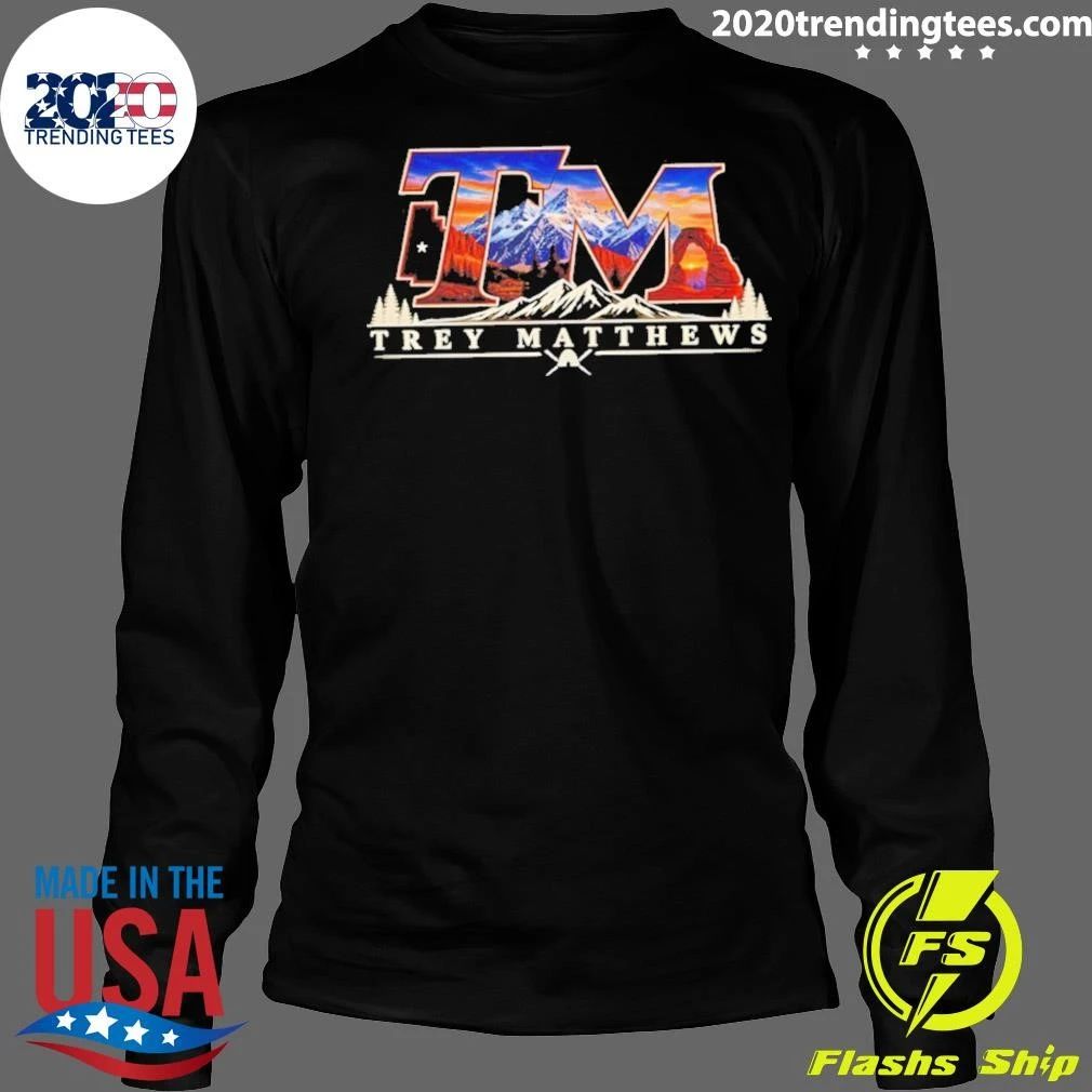 Trey Matthews Mountain Landscape Nature Graphic o Shirt