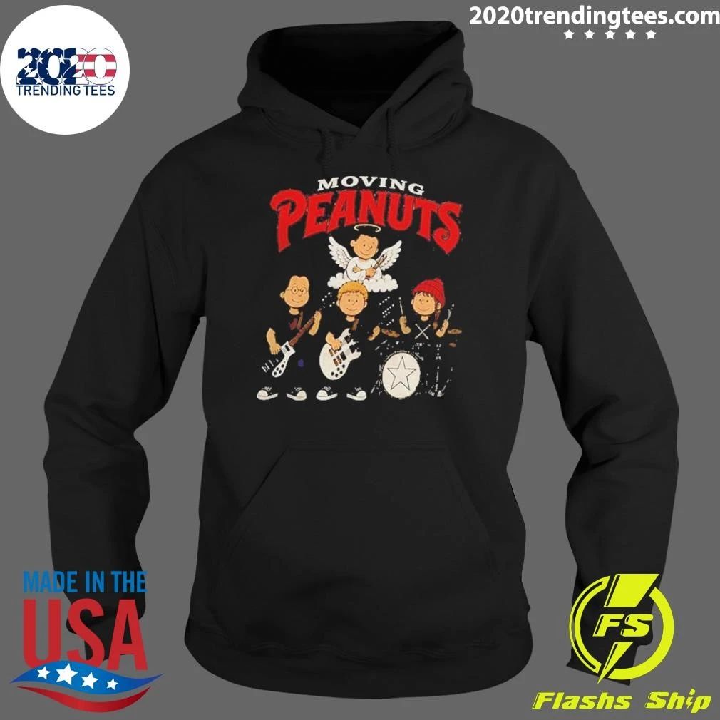 Moving Peanuts Rush-inspired Progressive Rock Parody Rushmore Band Shirt