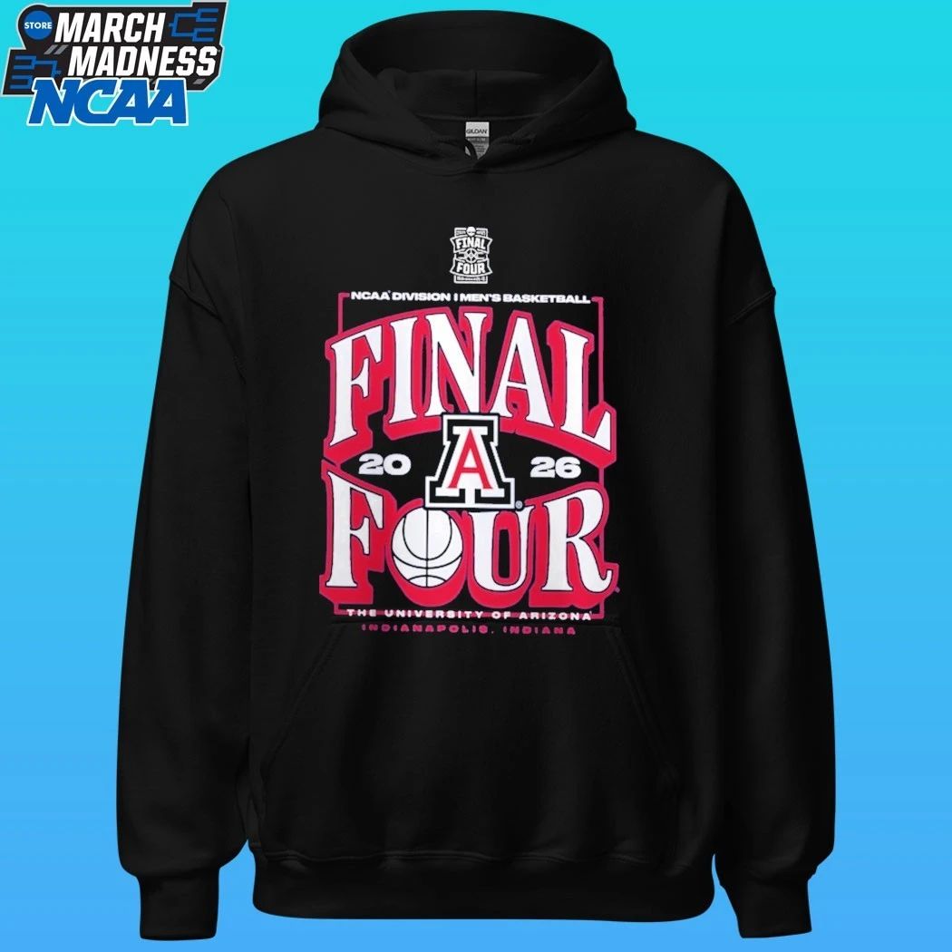 Arizona Wildcats 2026 Ncaa Men’s Basketball Tournament March Madness Final Four Shirt