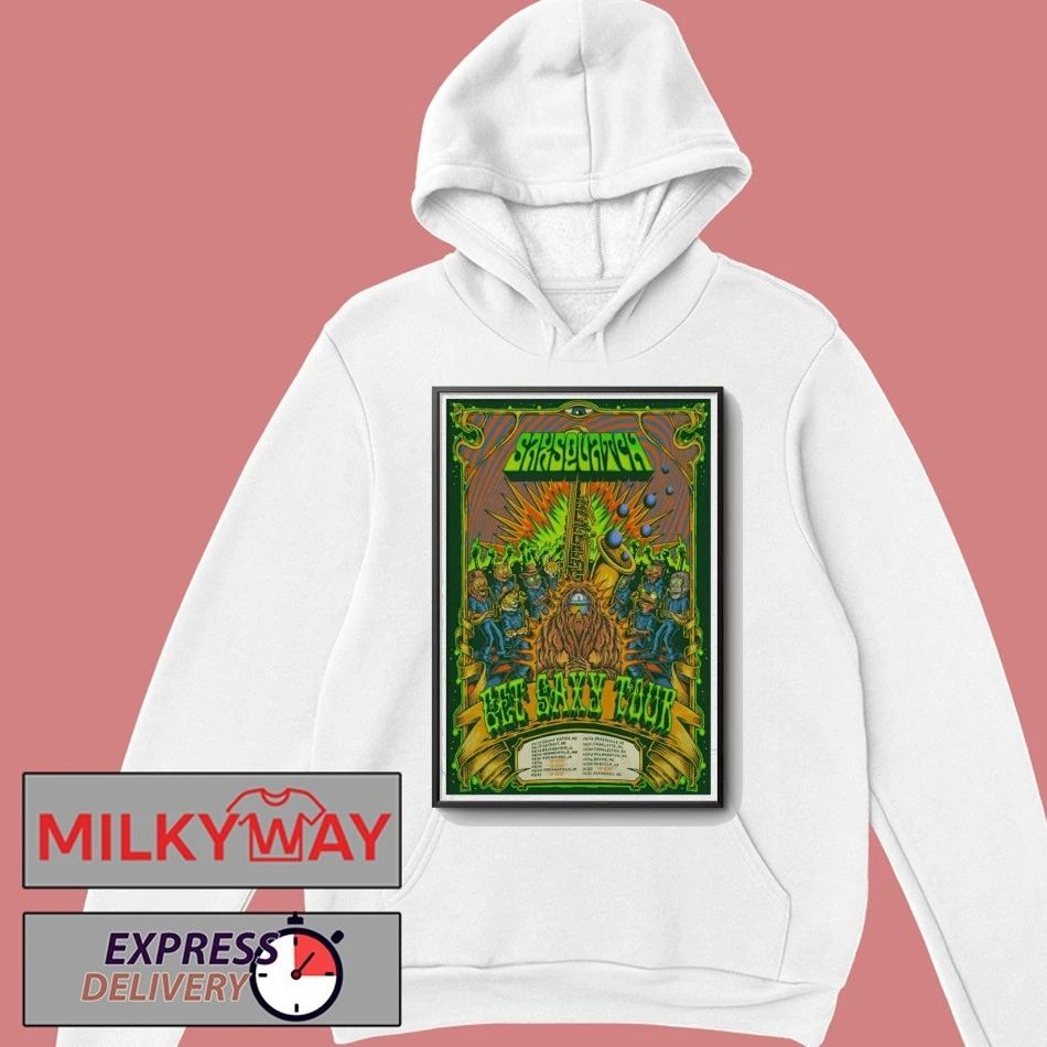 Poster LIMITED 2026 Saxsquatch Get Saxy Tour shirt