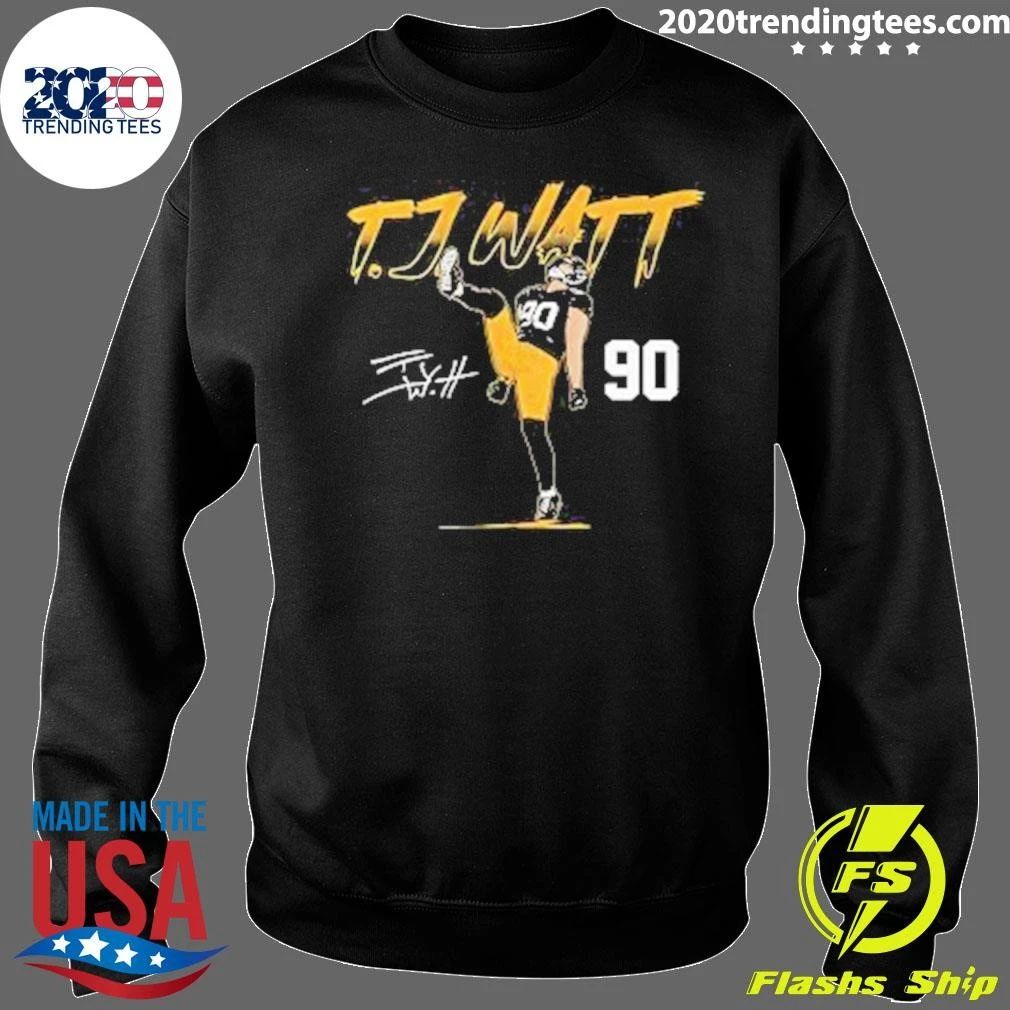 T.J. Watt 90 Pose Signature Shirt