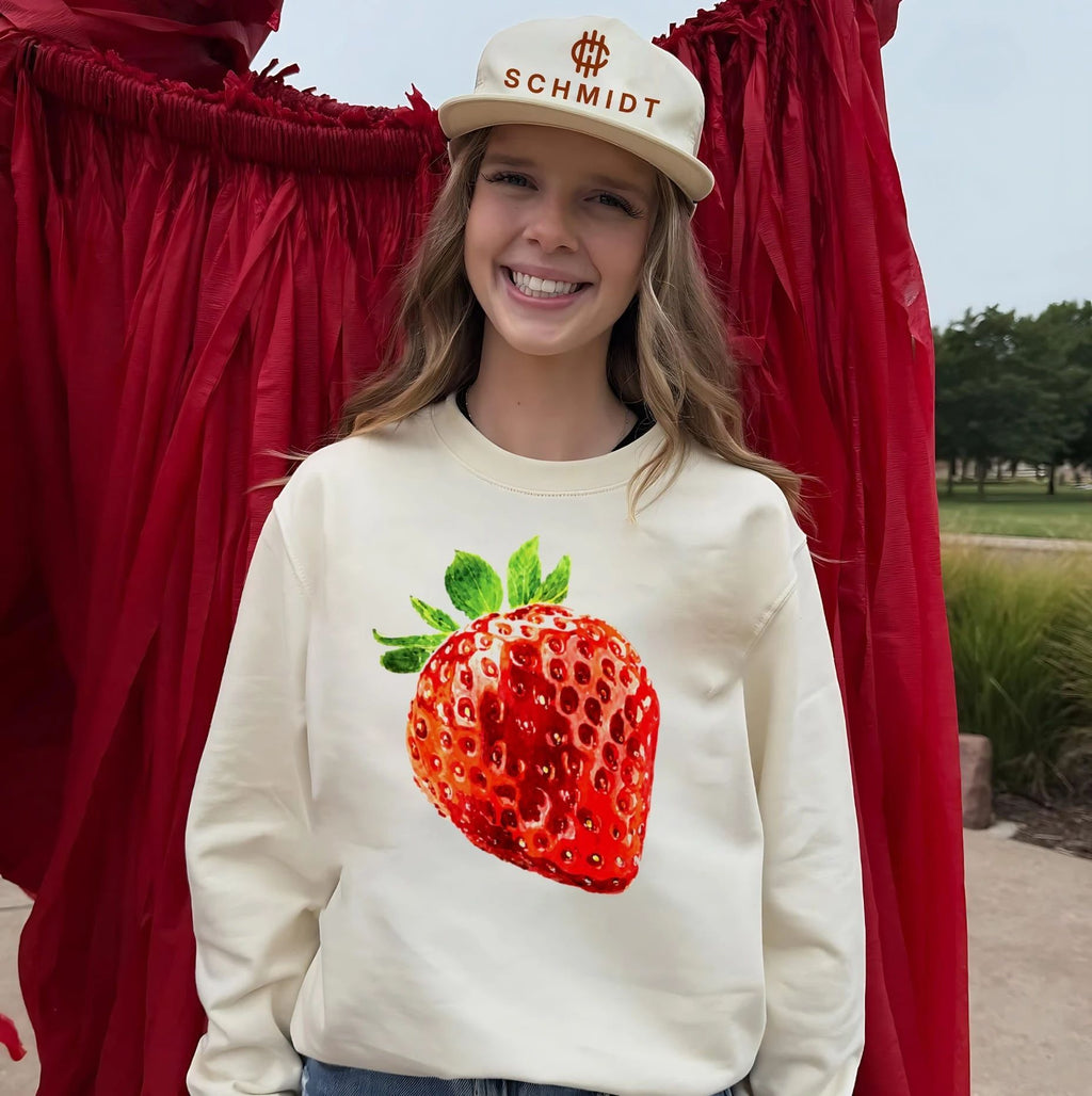 Alice and Steve Izzy By Anthropologie Strawberry Shirt