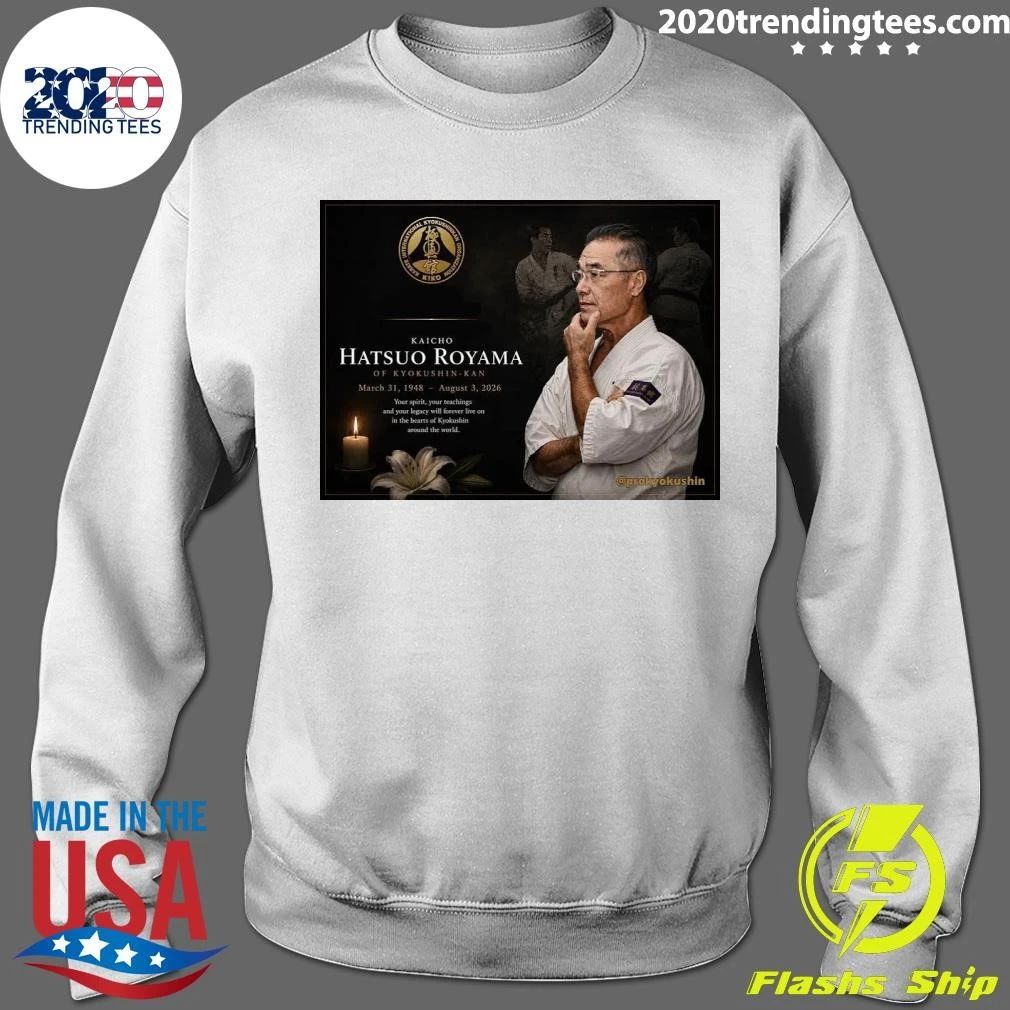 Rip Hatsuo Royama March 31, 1948 – August 3, 2026 Shirt