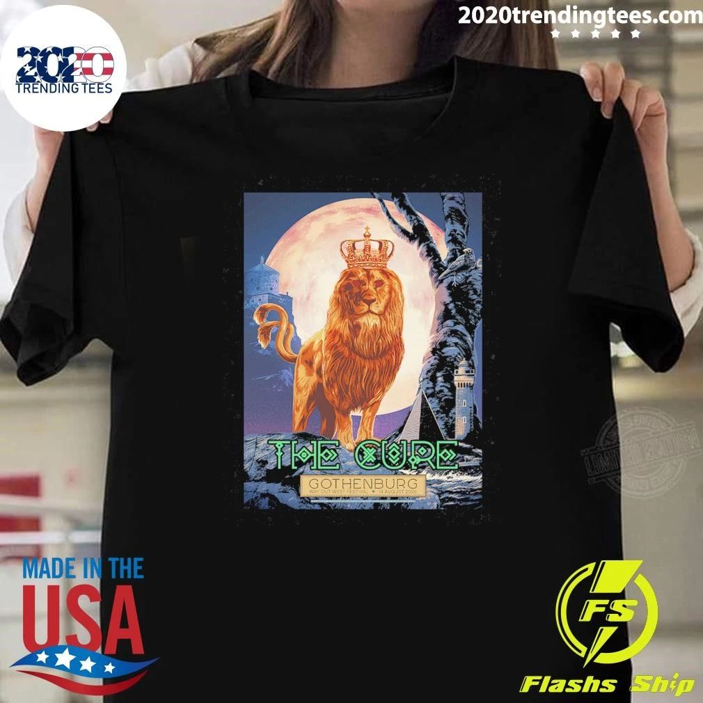 The Cure Gothenburg SE Event Tee At Way Out West Festival In Gothenburg SE On August 14 2026 Shirt