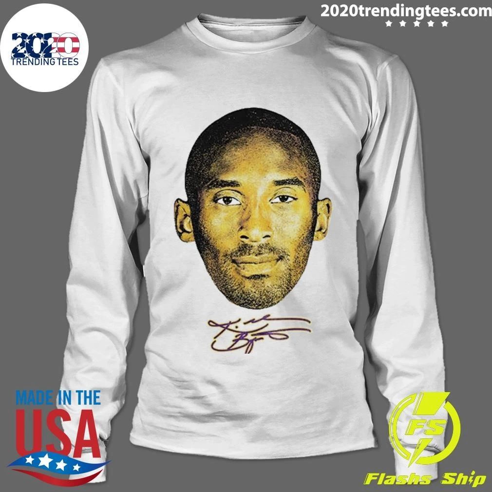 Kobe Bryant Los Angeles Lakers Legend Face Signature Shirt