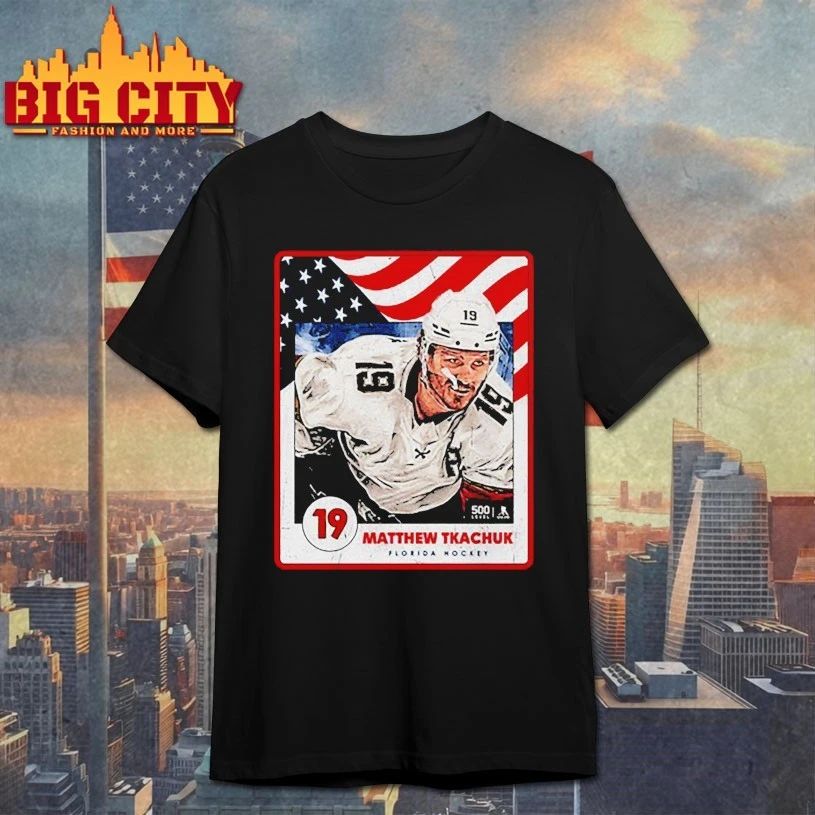 Matthew Tkachuk Florida USA Card t-shirt