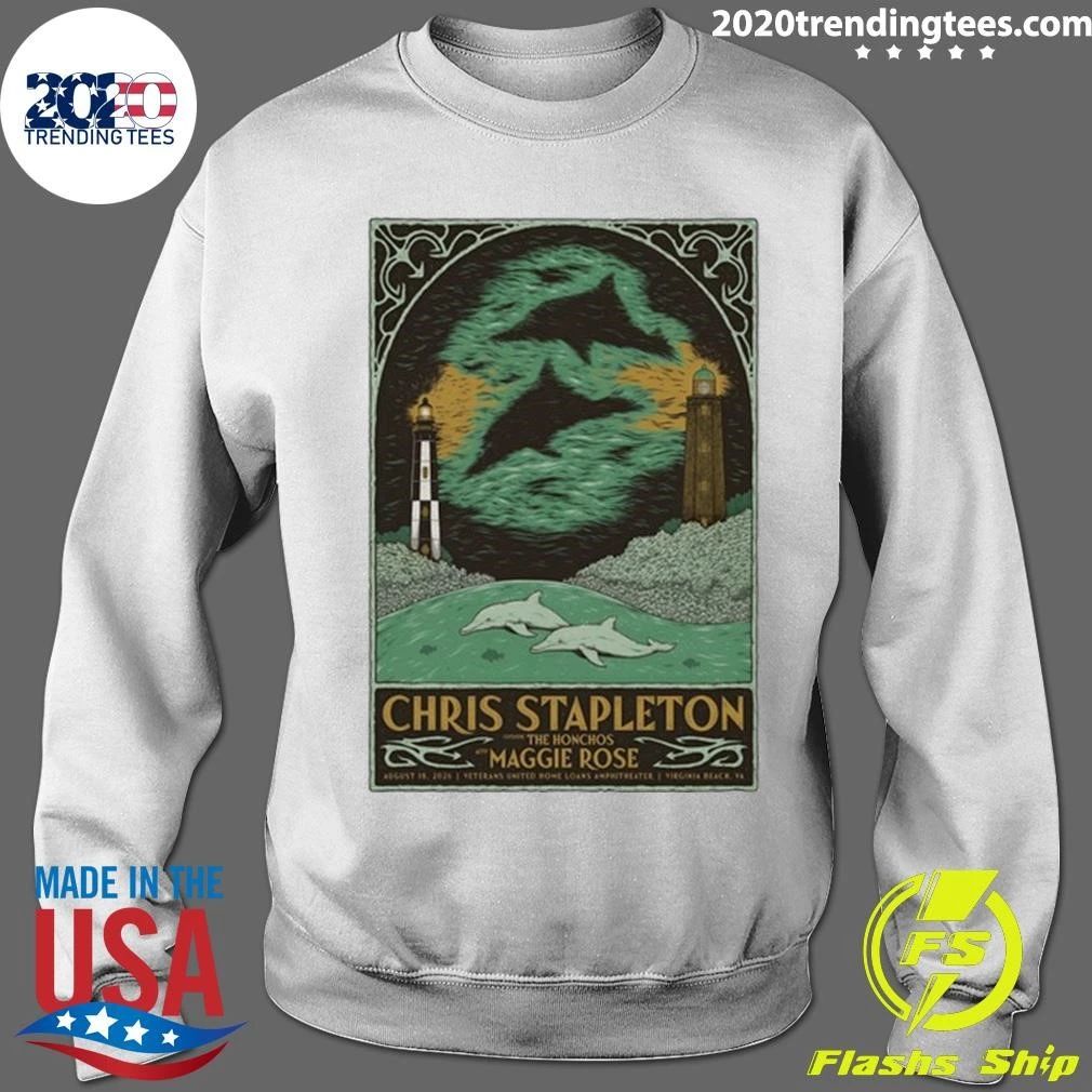 Chris Stapleton The Honchos Maggie Rose 8.18.2026 Virginia Beach VA Tee Shirt
