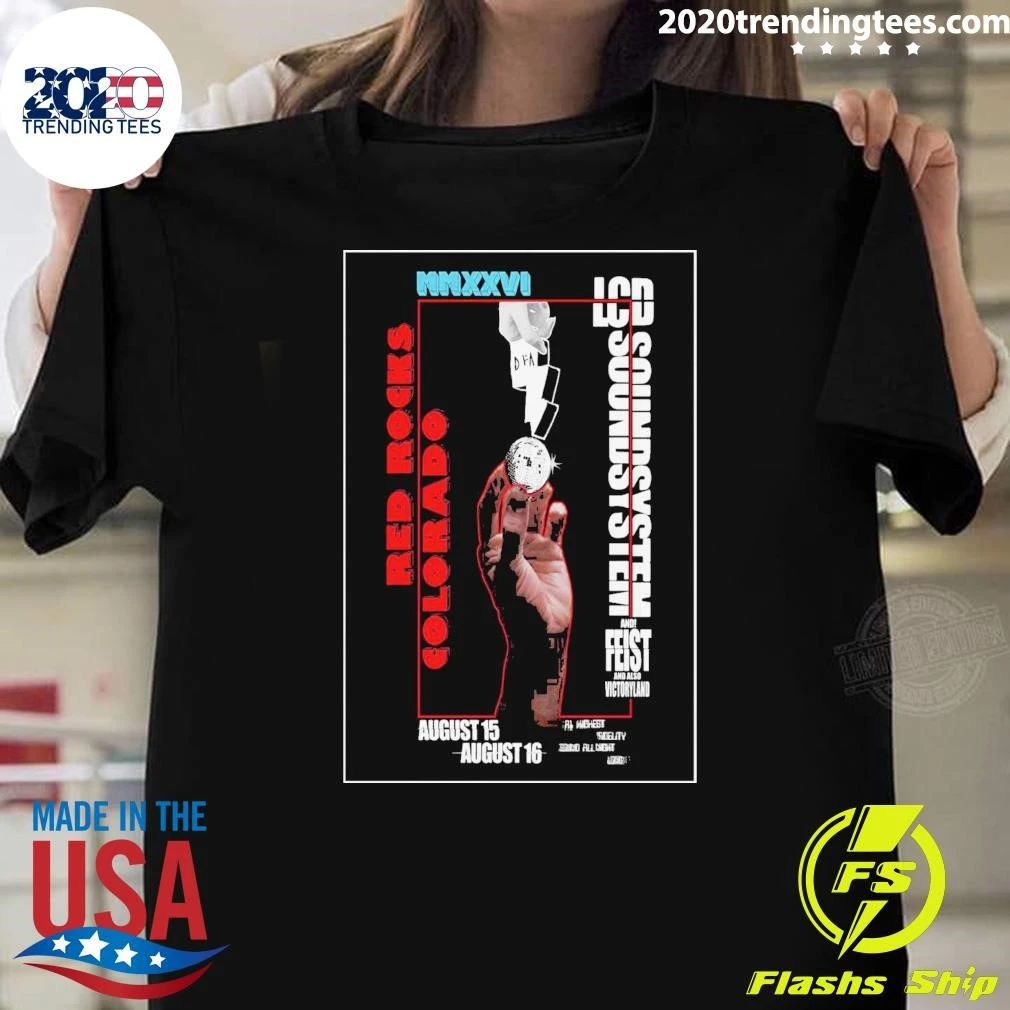 Lcd Soundsystem Red Rocks 2026 Shirt