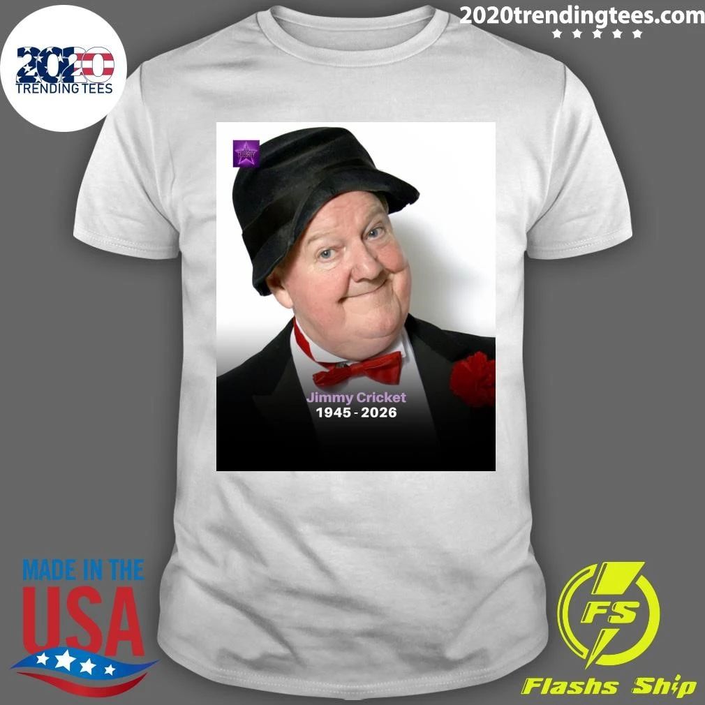 Rip Jimmy Cricket 1945-2026 Shirt