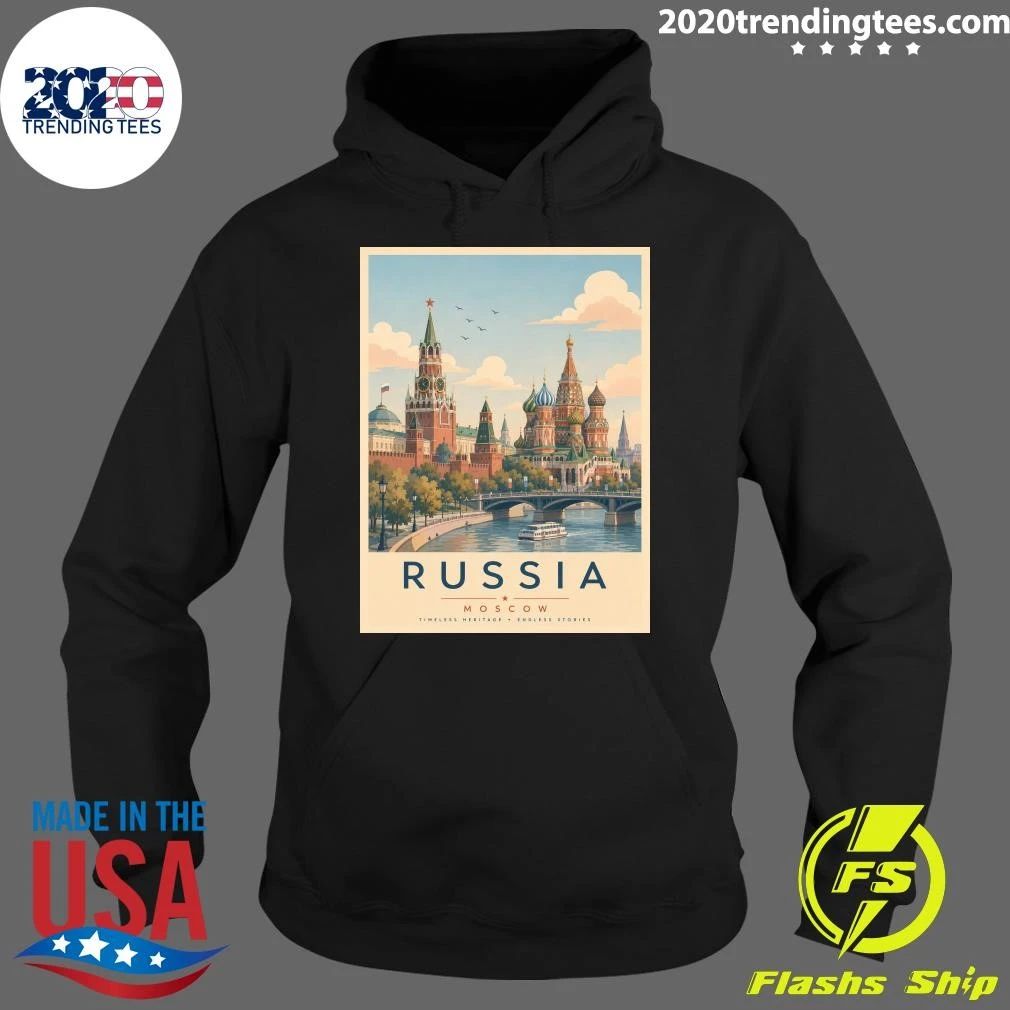 Russia Moscow Timeless Heritage Endless Stories Shirt