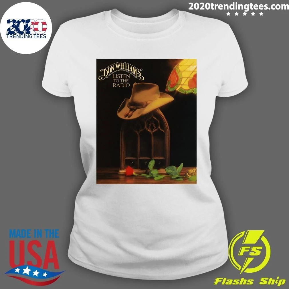 Don Williams Listen to the Radio Shirt