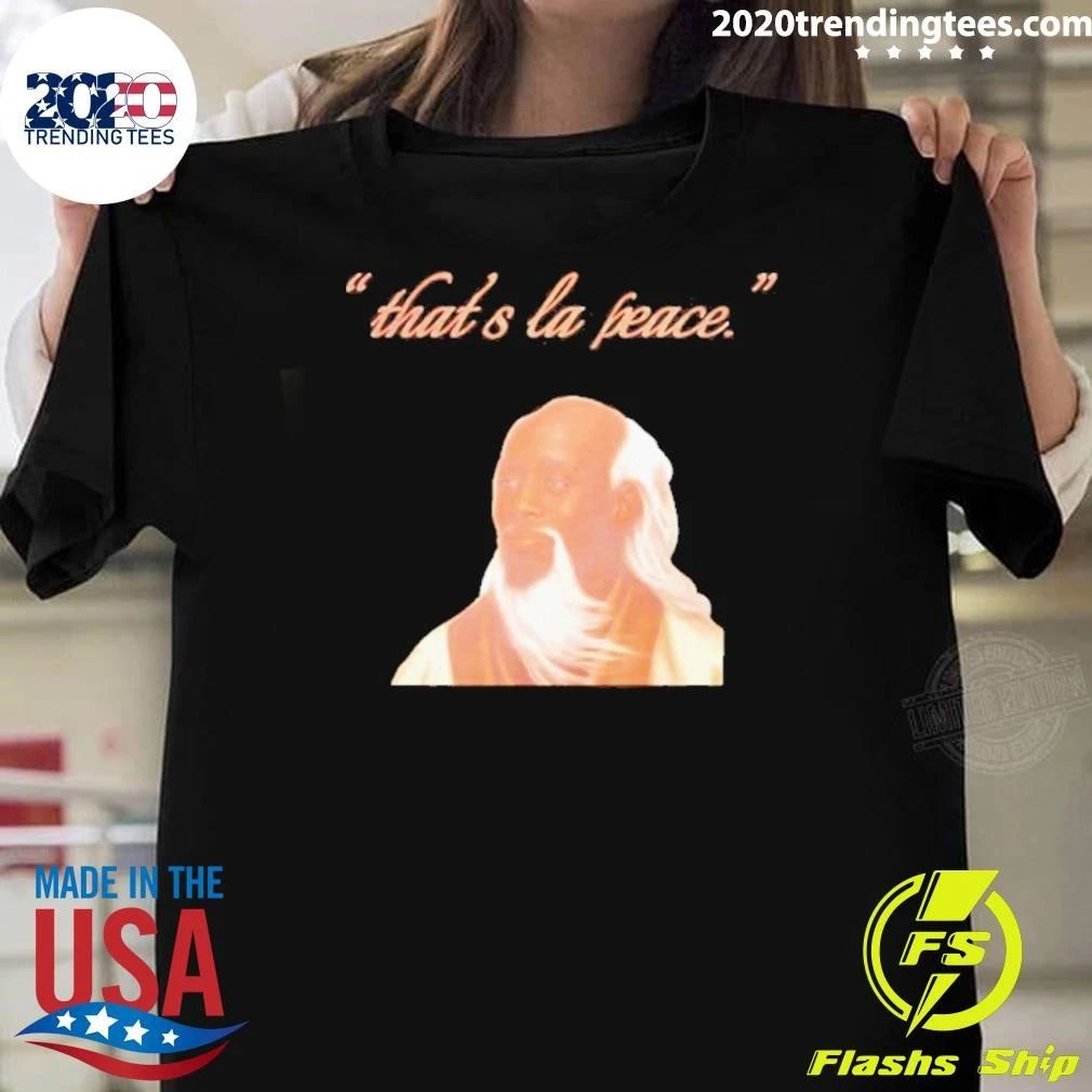 La Peace Master Oogway Kung Fu Panda Shirt