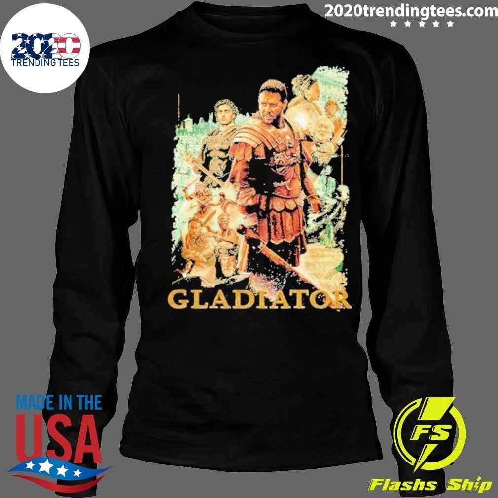 Gladiator Maximus Russell Crowe Collage Shirt