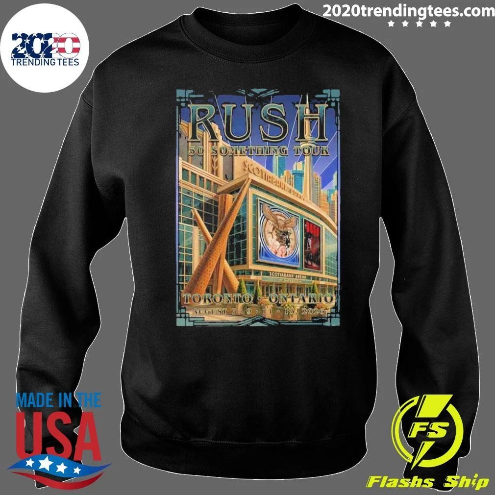Rush 50 Something Tour Toronto, Ontario Scotiabank Arena on August 7, 9, 11, and 13, 2026 Shirt