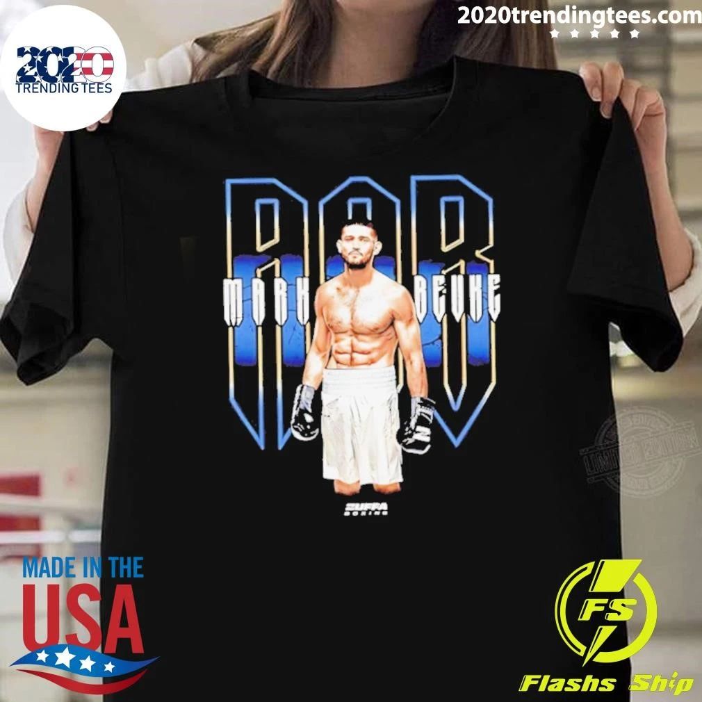 Mark Beuke Zuffa Boxing Fighter Pose Retro Shirt
