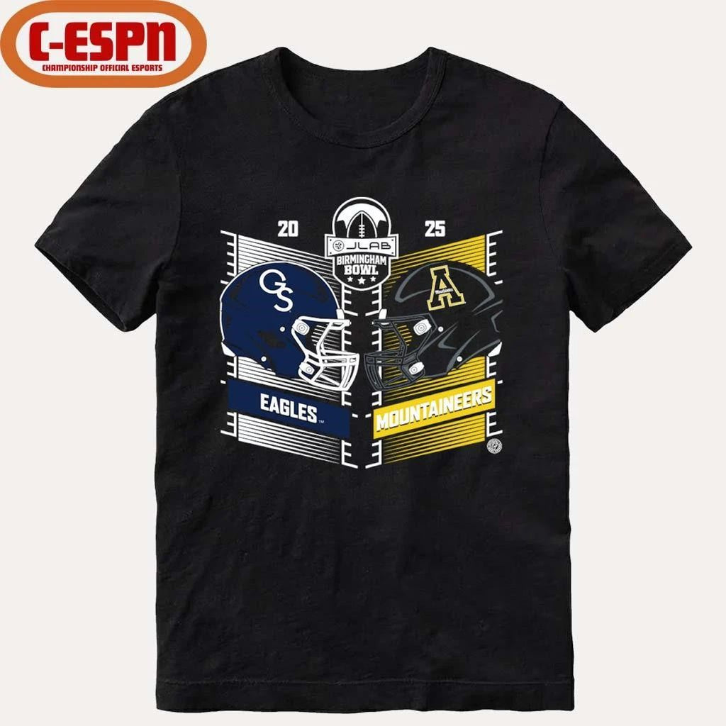 Birmingham Bowl Head To Head Georgia Southern Vs. Appalachian State Shirt