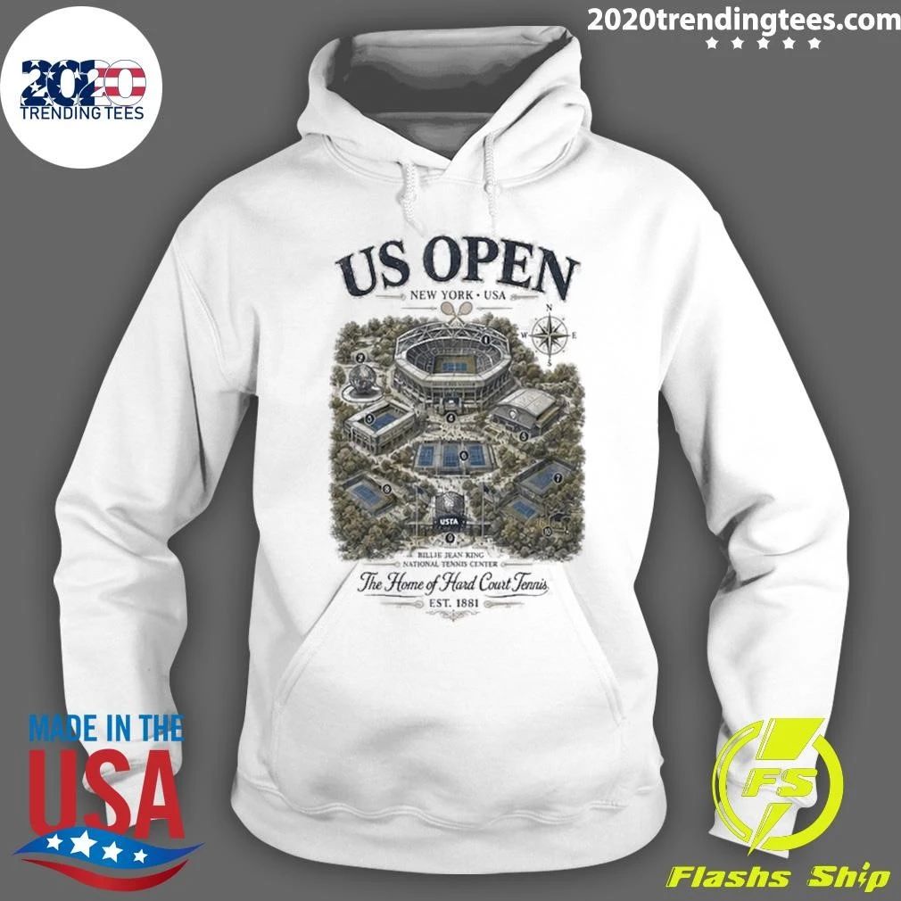 US Open New York USA The Home of Hard Court Tennis EST. 1881 Shirt
