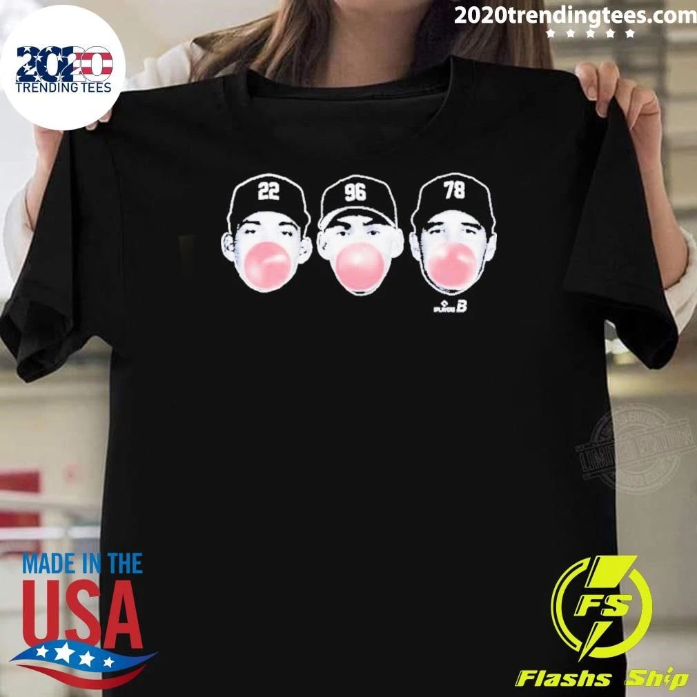 Ben Rice, Spencer Jones, & George Lombard Jr. Bronx Bubbles Shirt