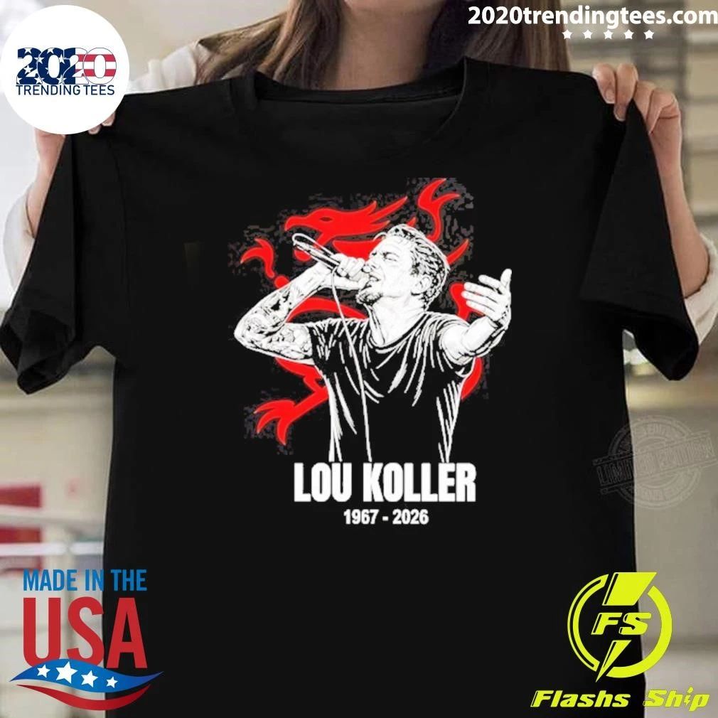 Lou Koller 1967-2026 Tribute Sick Of It All Shirt