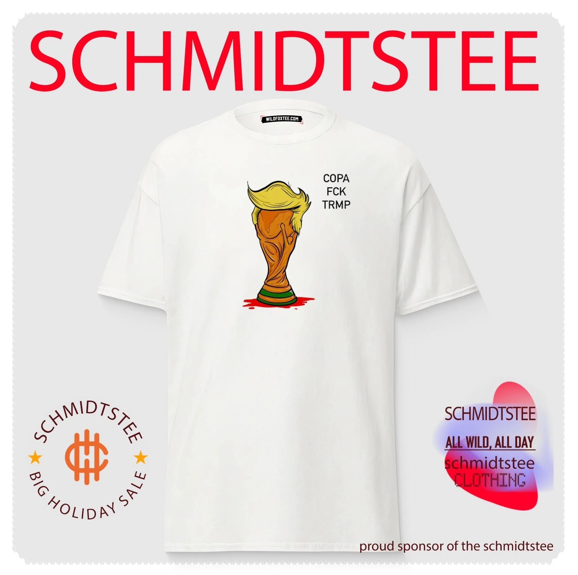 Copa Fuck Trump World Cup satirical shirt
