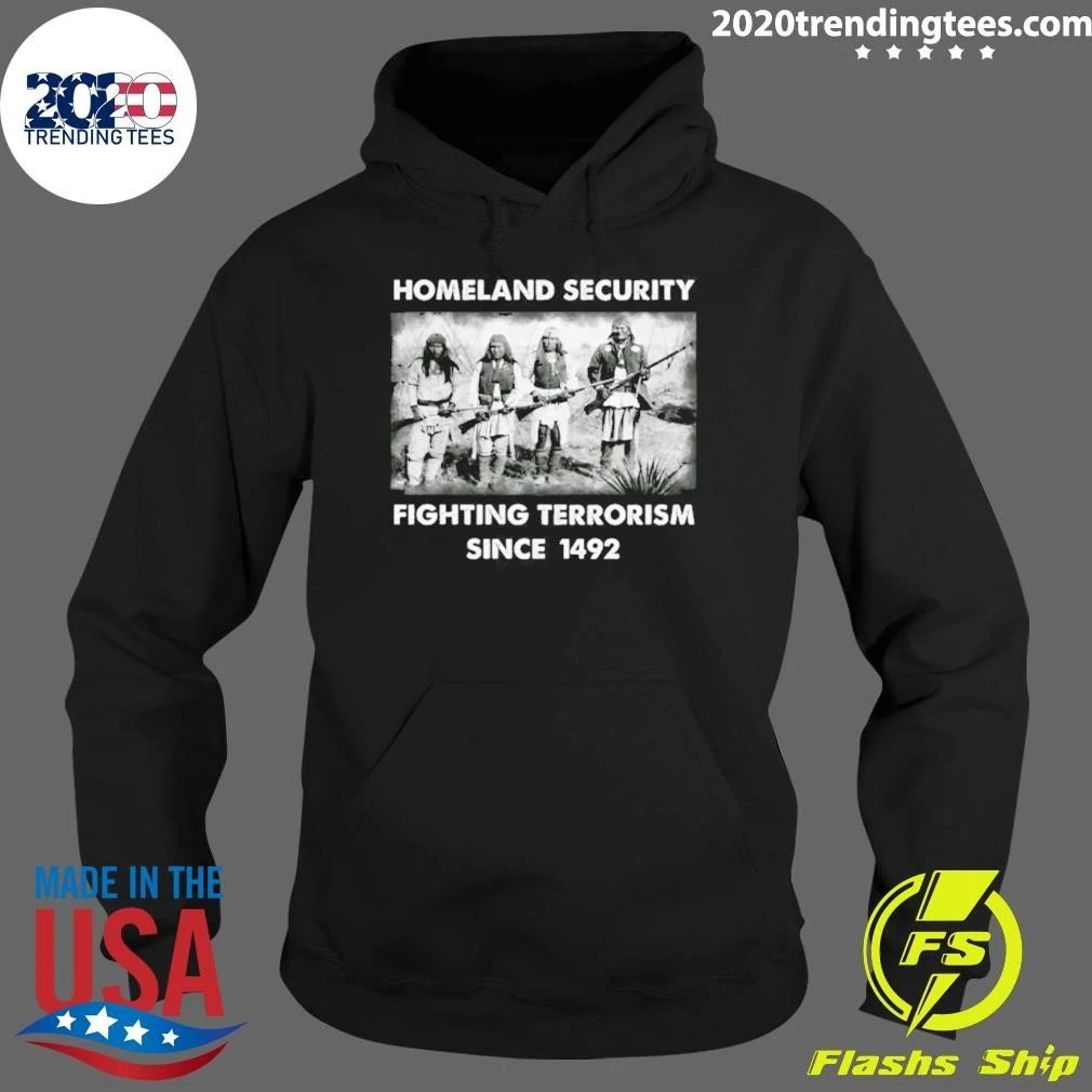 Homeland Security Fighting Terrorism Since 1492 Christopher Columbus Shirt