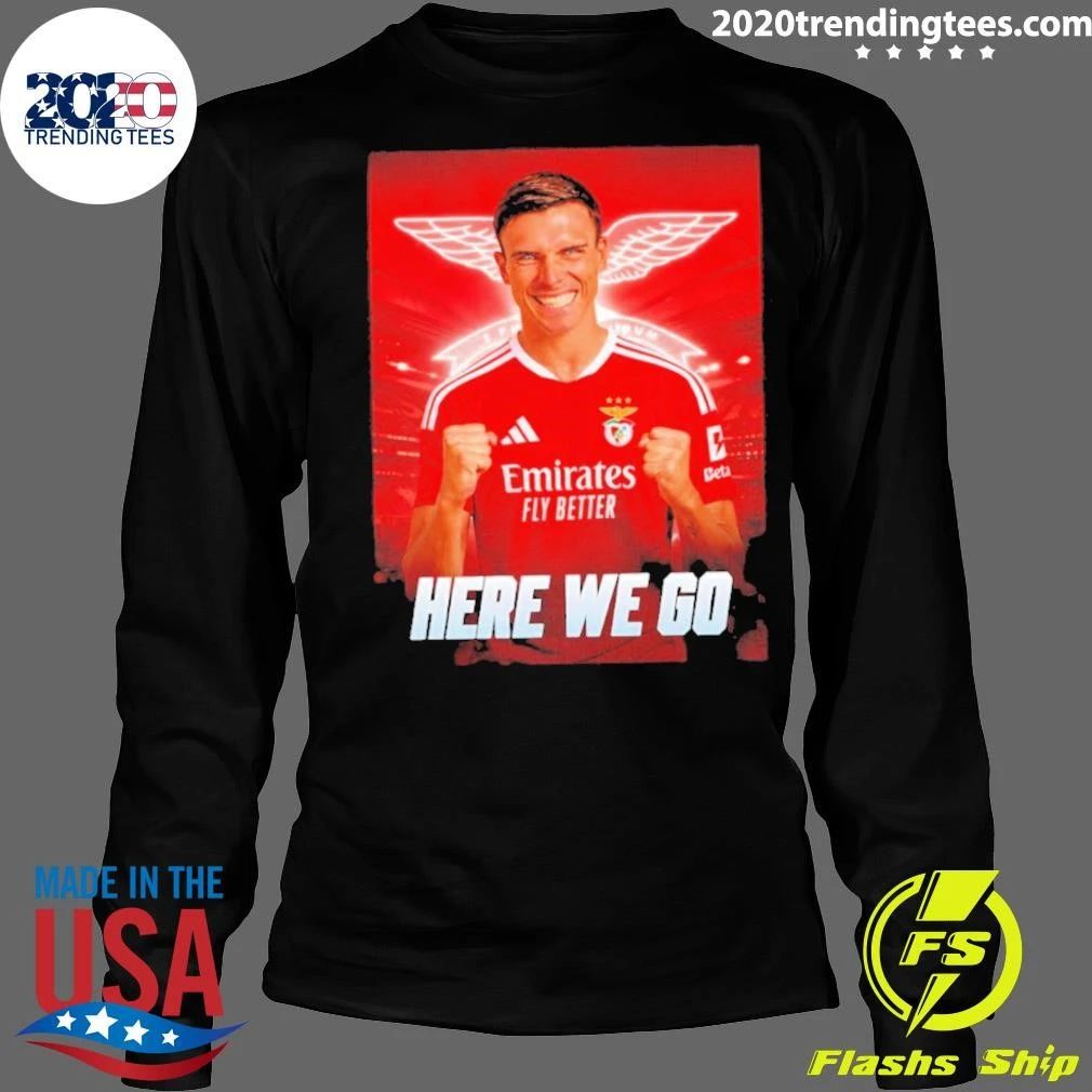 João Palhinha to Benfica Here We Go Shirt