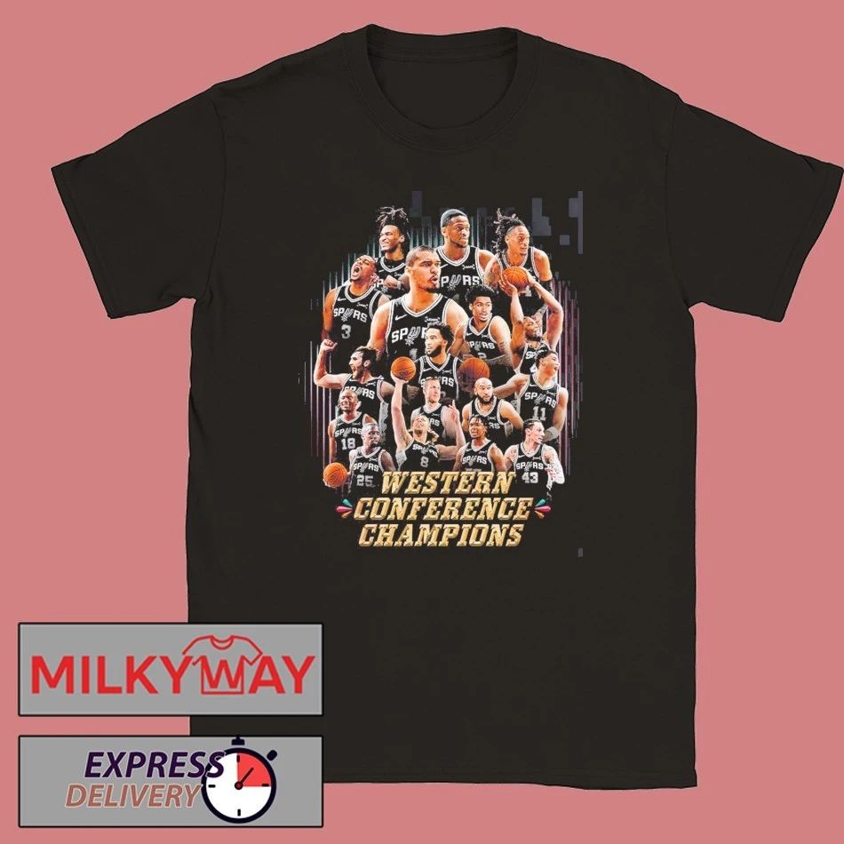 San Antonio Spurs 2026 NBA Final Bound Western Conference Champions T-Shirt