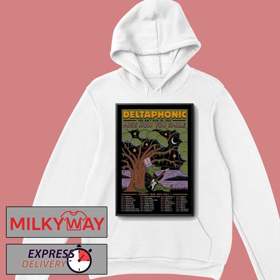 Deltaphonic Summer 2026 Tour Poster shirt