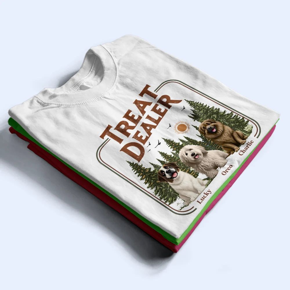 Retro Camping Treat Dealer - Personalized T Shirt