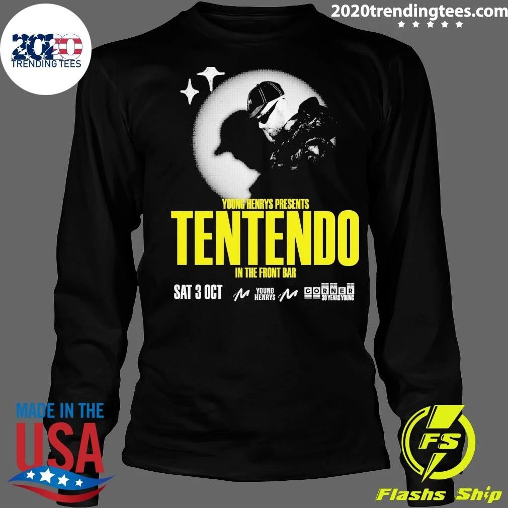 Young Henrys Presents Tentendo In The Front Bar October 3, 2026 Shirt