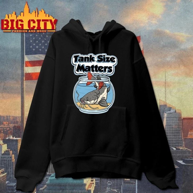 Redtail Catfish Tank Size Matters T-shirt