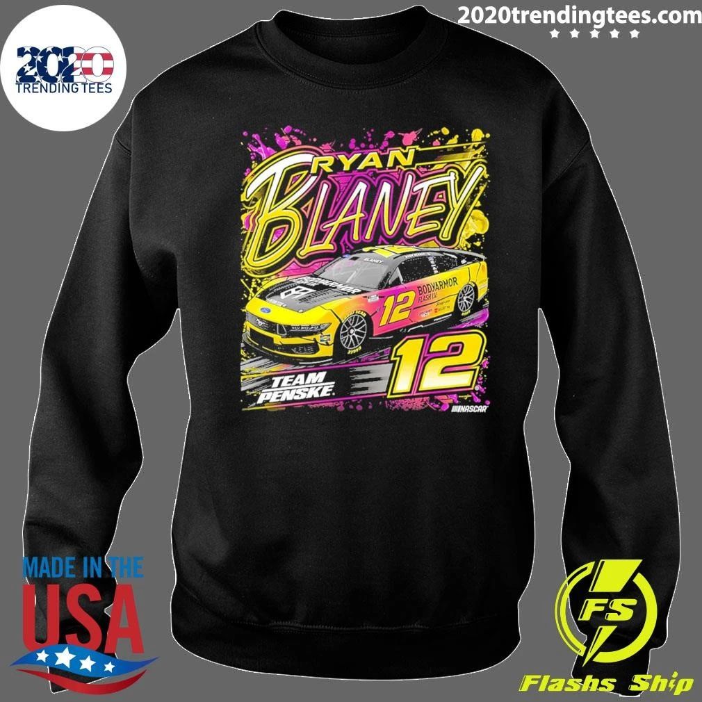 Ryan Blaney Classic Ink BodyArmor Flash I.V. Car Shirt