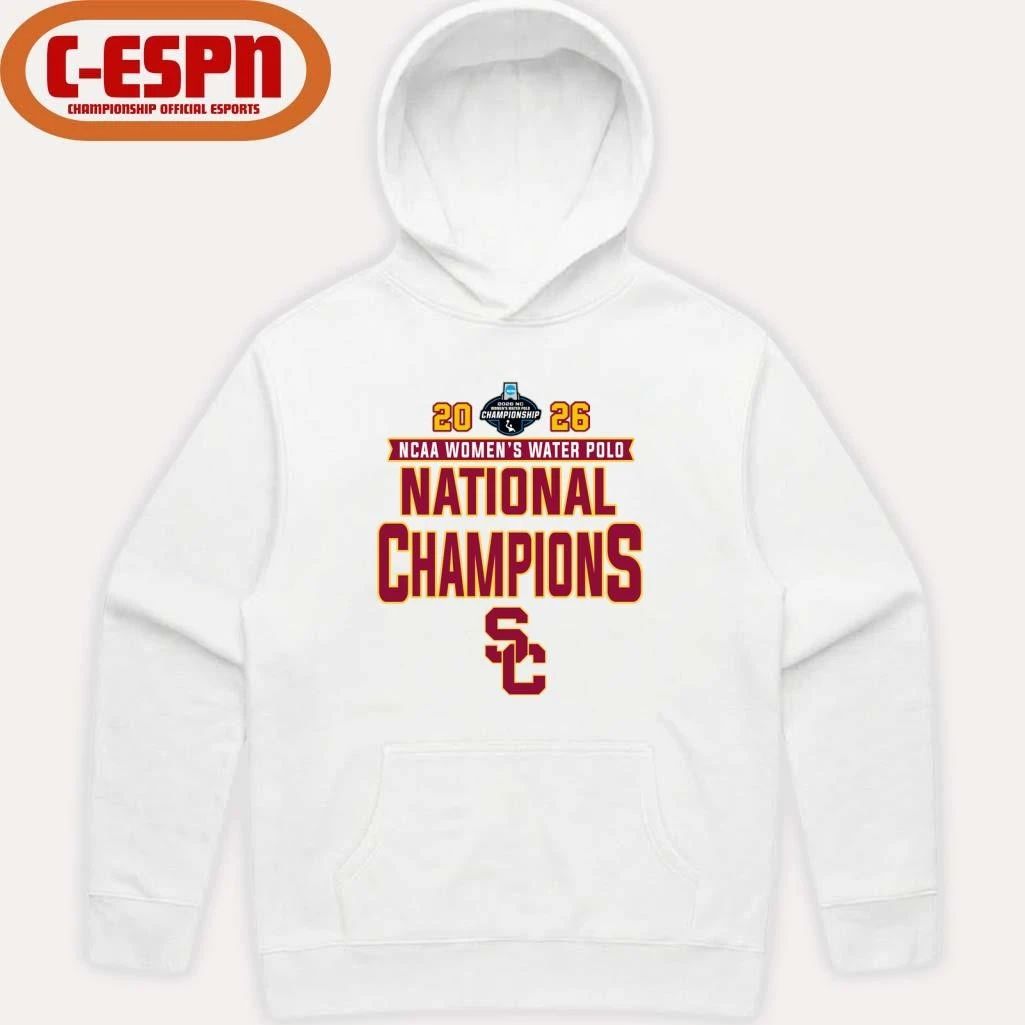 USC Trojans Women’s Water Polo 2026 NCAA National Champions Shirt
